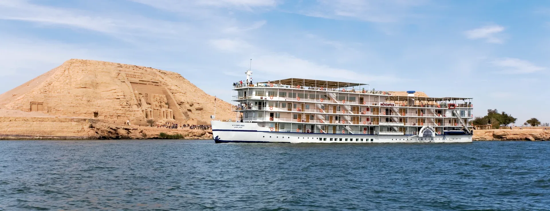 4 Nächte Nassersee-Kreuzfahrt mit M/S Mövenpick Prince Abbas von Assuan nach Abu Simbel